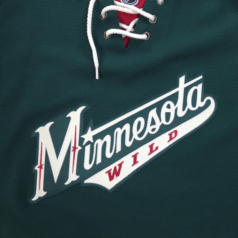 Minnesota Wild Jersey Womens Small Green NHL Ice Hockey Reebok Devan Dubnyk 40 - Picture 2 of 13